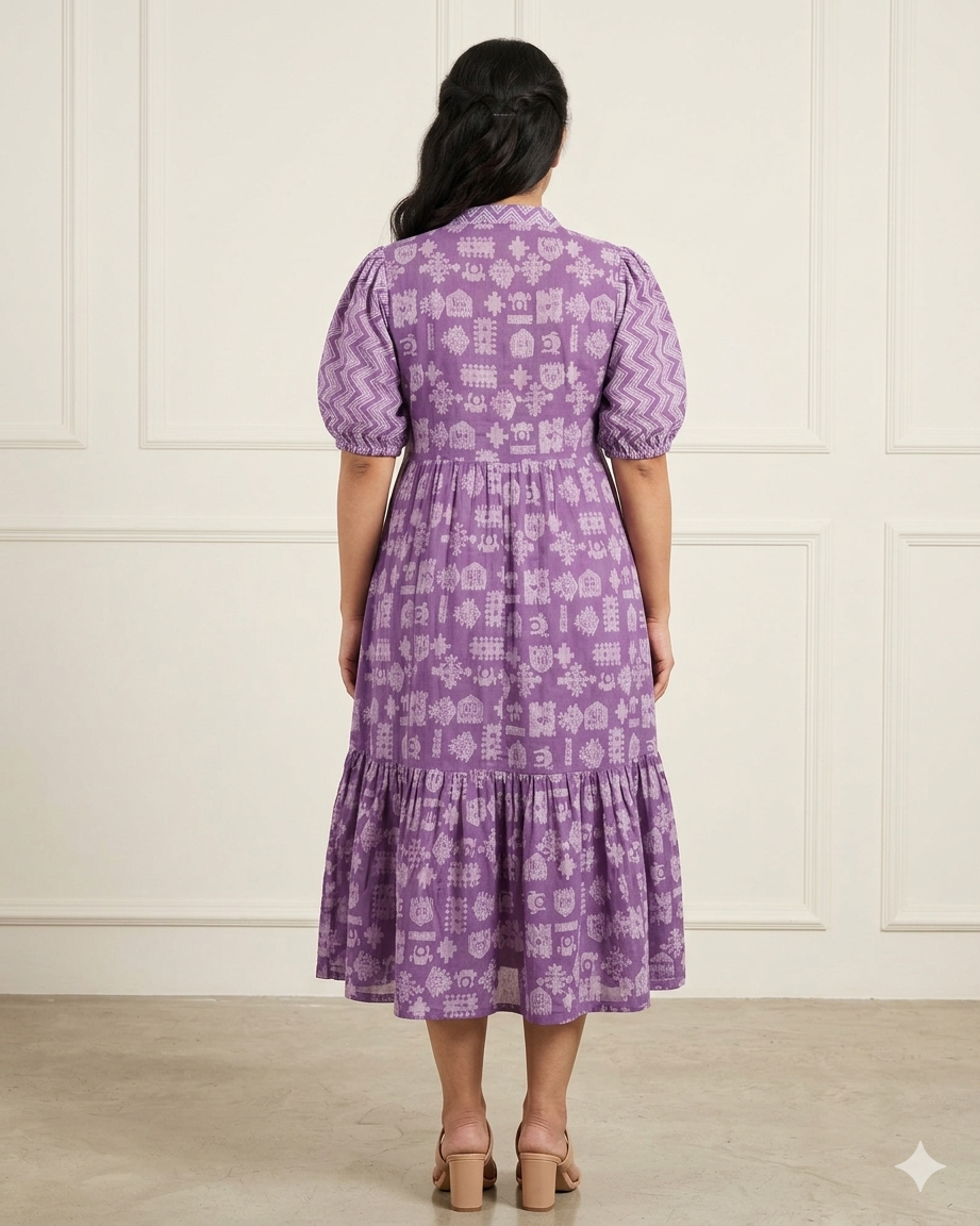 Titliblush Cotton Mix n Match Dress