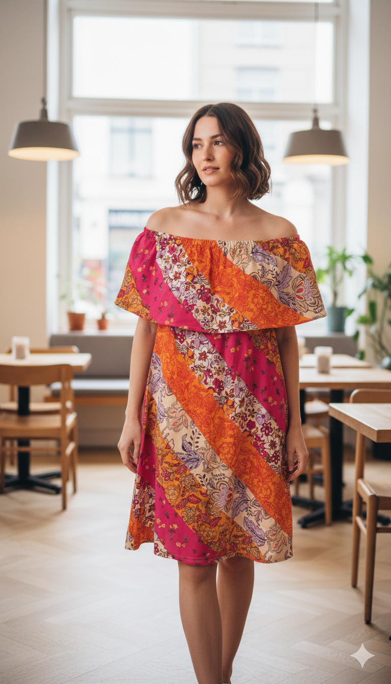 Titliblush Offshoulder Dress