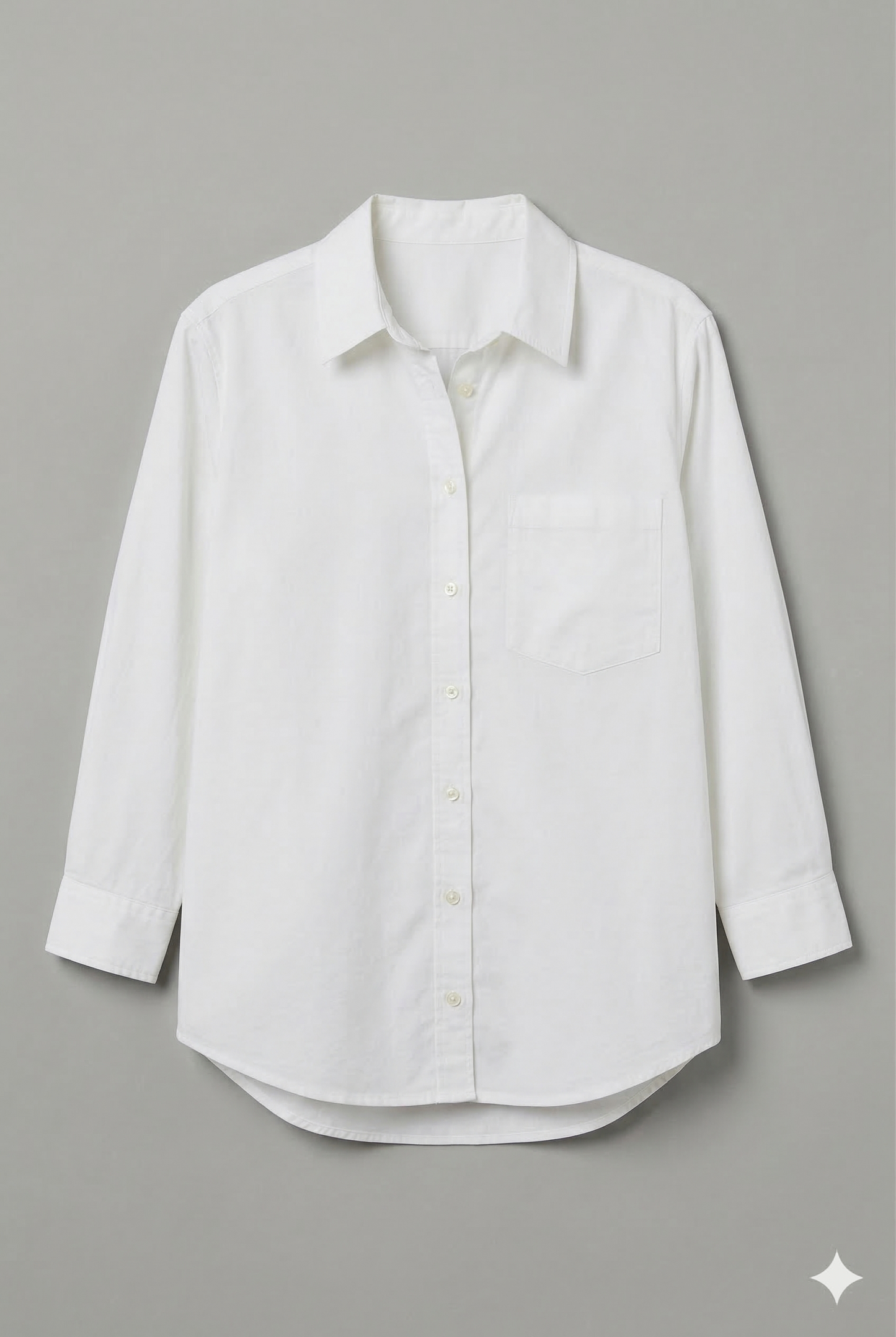 Titliblush White Cotton Shirt