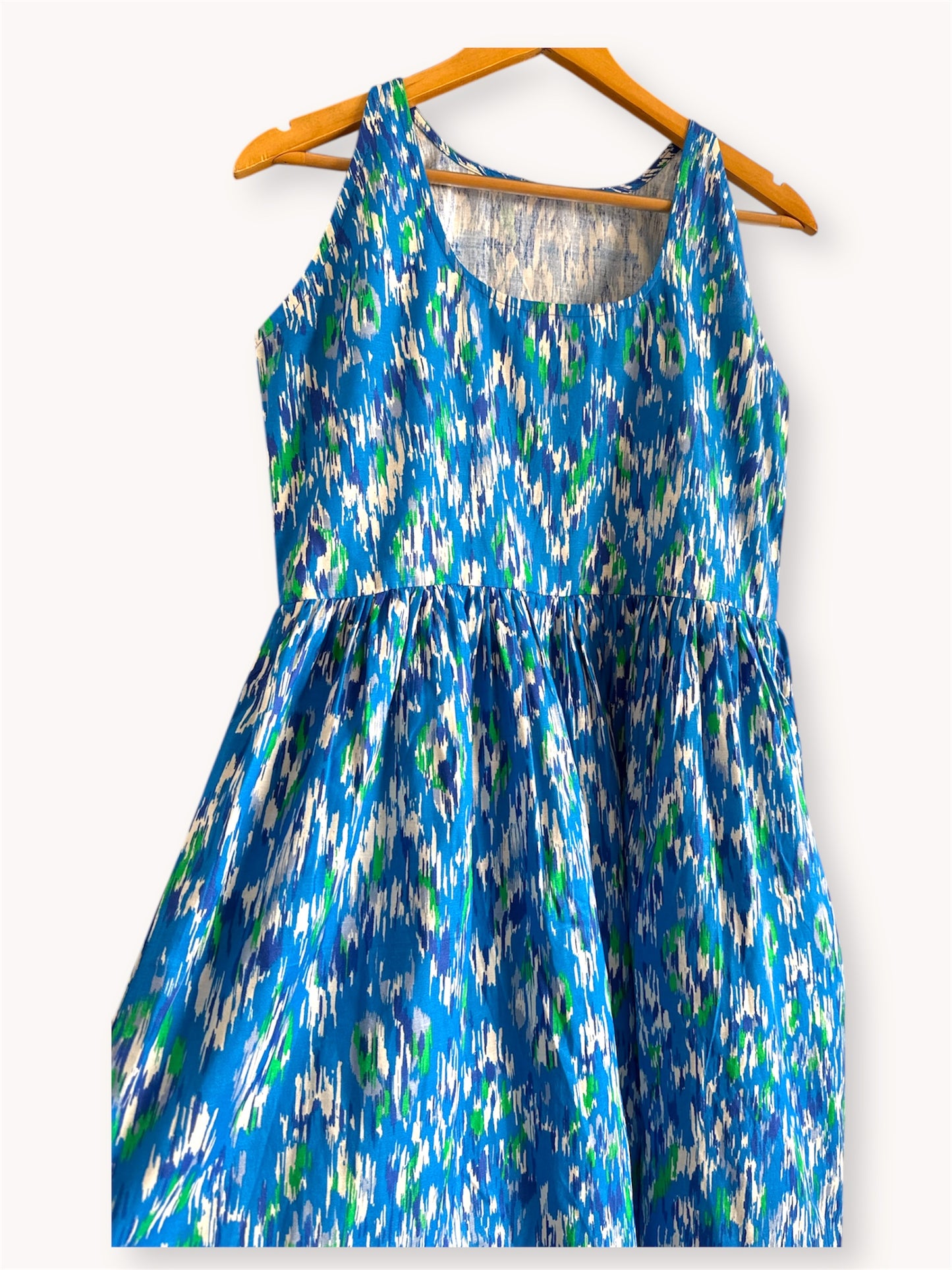 Titliblush Blue Cotton Dress