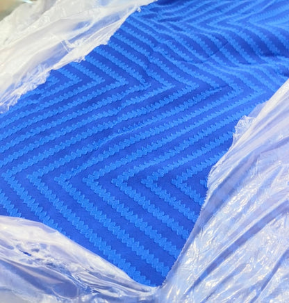 Titliblush Blue ZIg Zag Dress