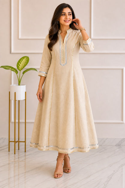 Titliblush Khadi Cotton Dress