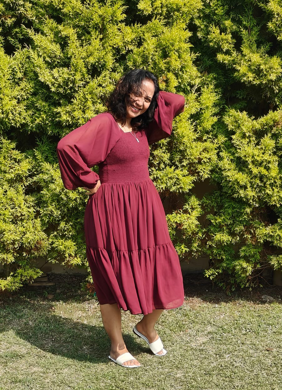 Titliblush Smocking Dress