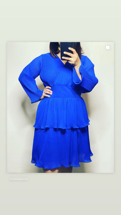 Titliblush Pleated Dress