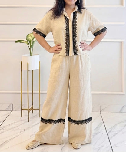 Titliblush khadi cotton coord set