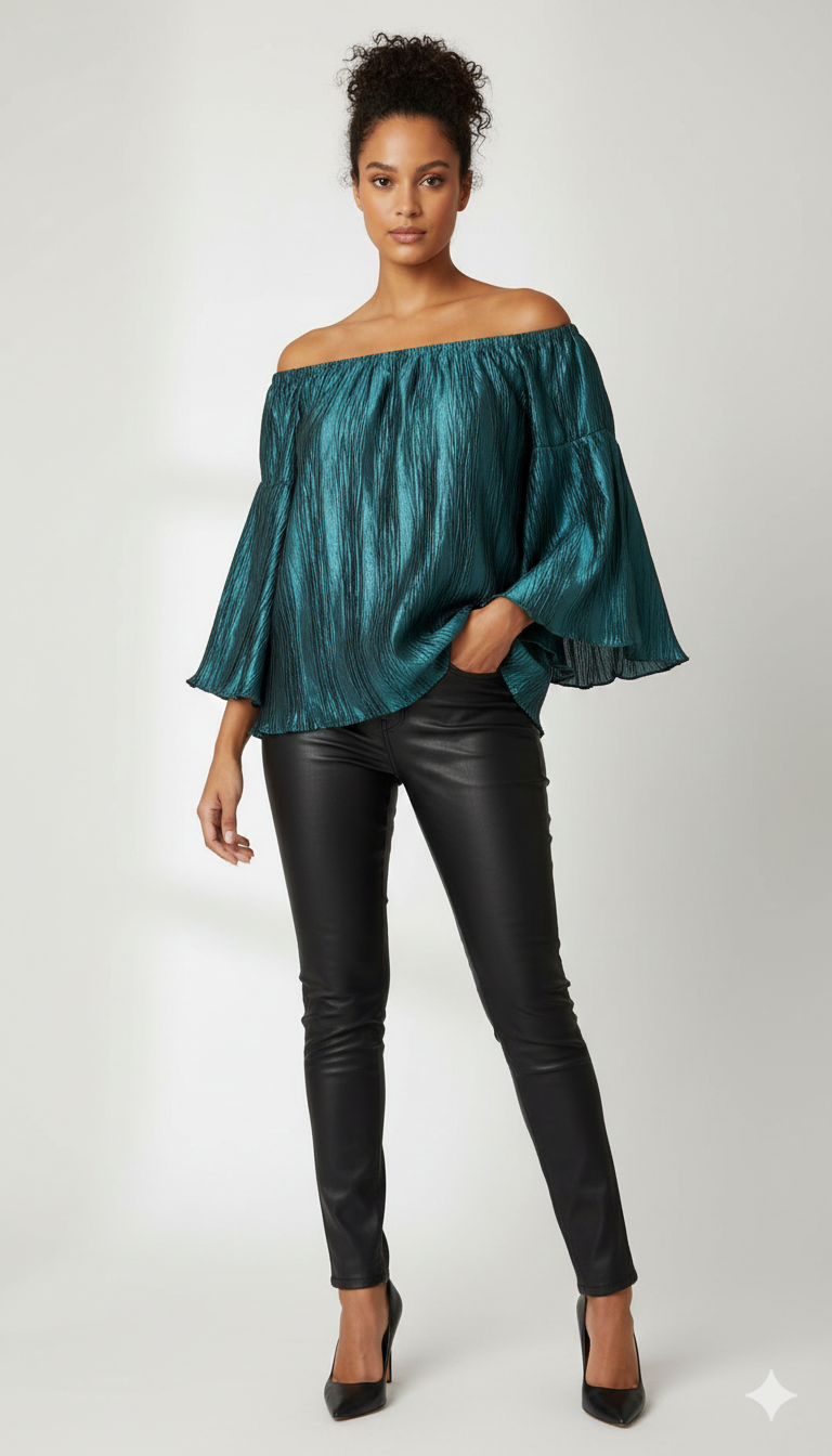 Titliblush Offshoulder Top