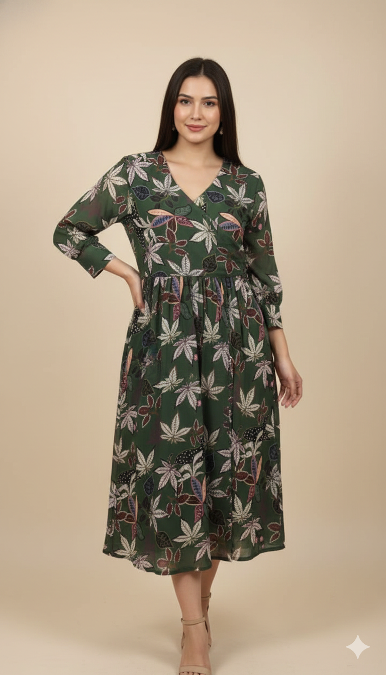 Titliblush Floral Dress