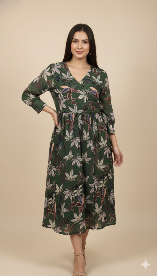Titliblush Floral Dress