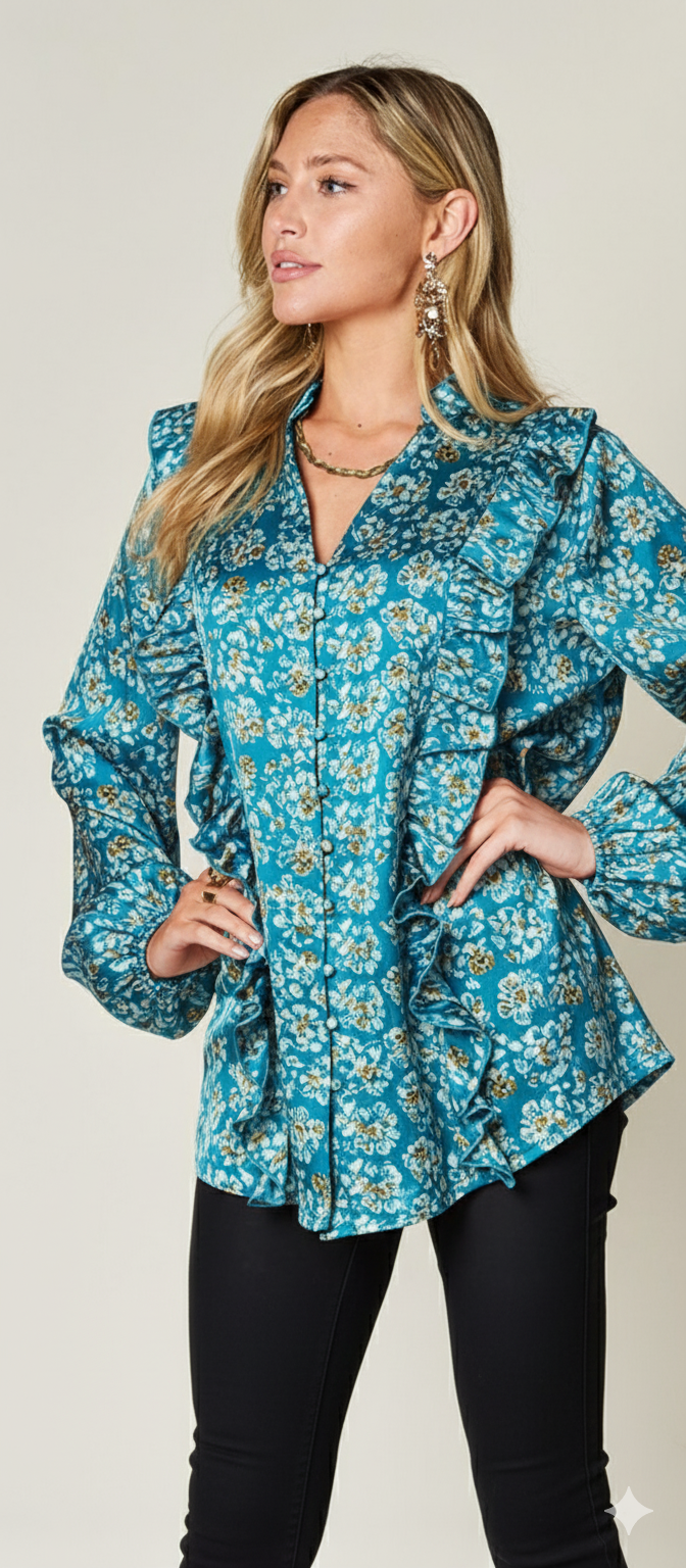 Titliblush Satin Top