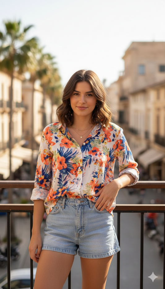 Titliblush Floral Shirt