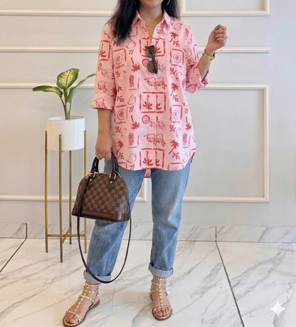 Titliblush Cotton Shirt