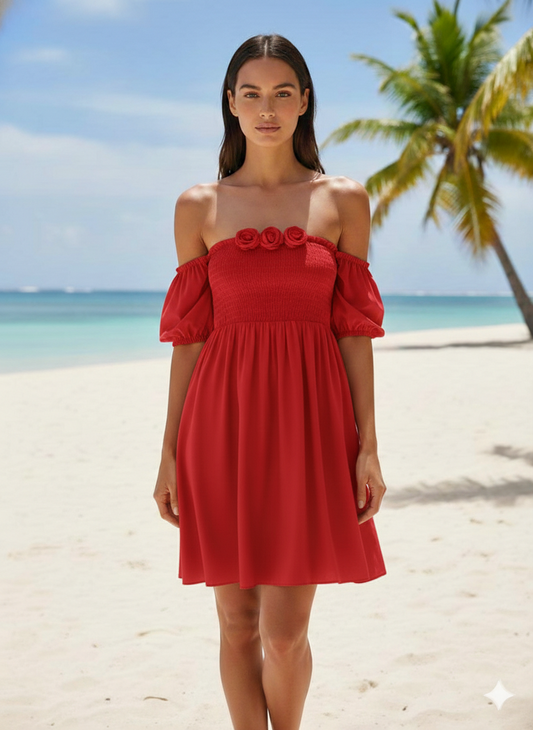 Titliblush Smocking Beach Dress