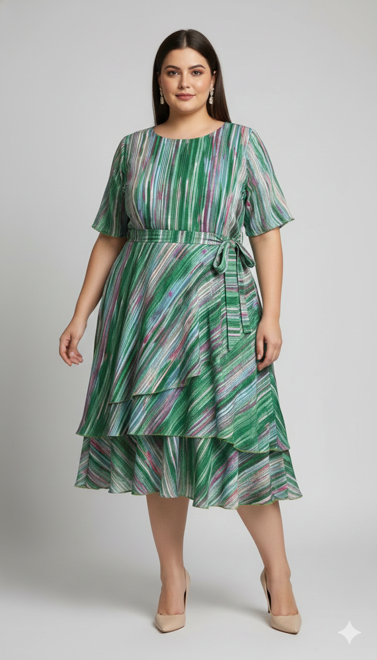 Titliblush Stripes Dress