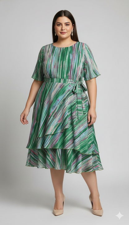 Titliblush Stripes Dress