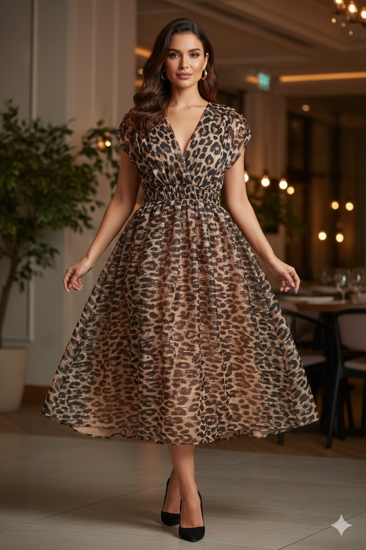 Titliblush Animal print dress