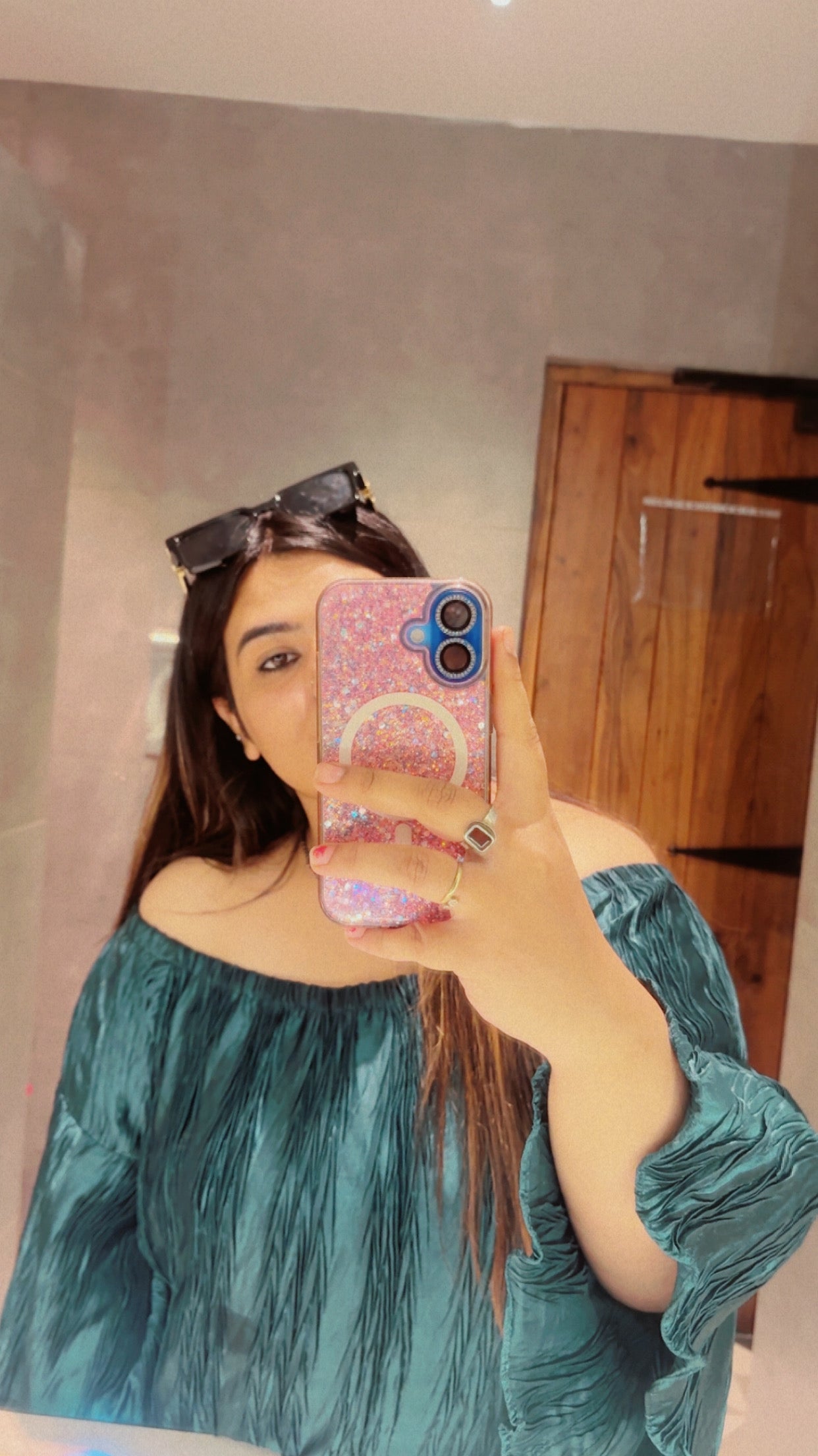 Titliblush Offshoulder Top