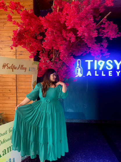 Titliblush Flared Dress