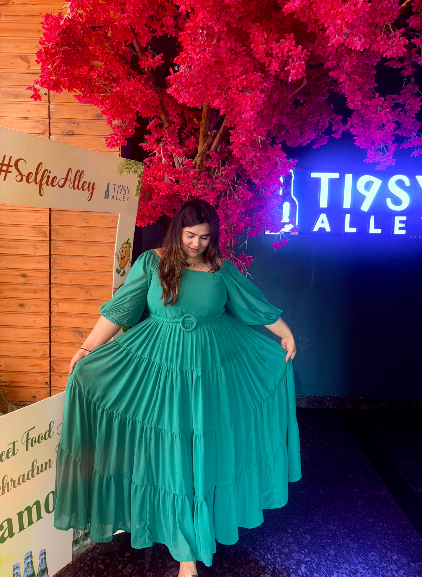 Titliblush Flared Dress