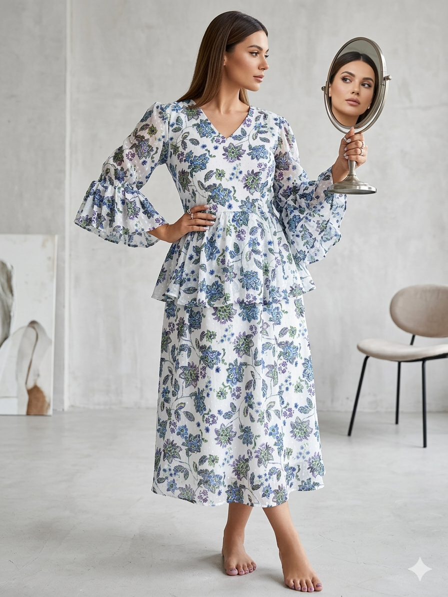 Titliblush Frill Dress