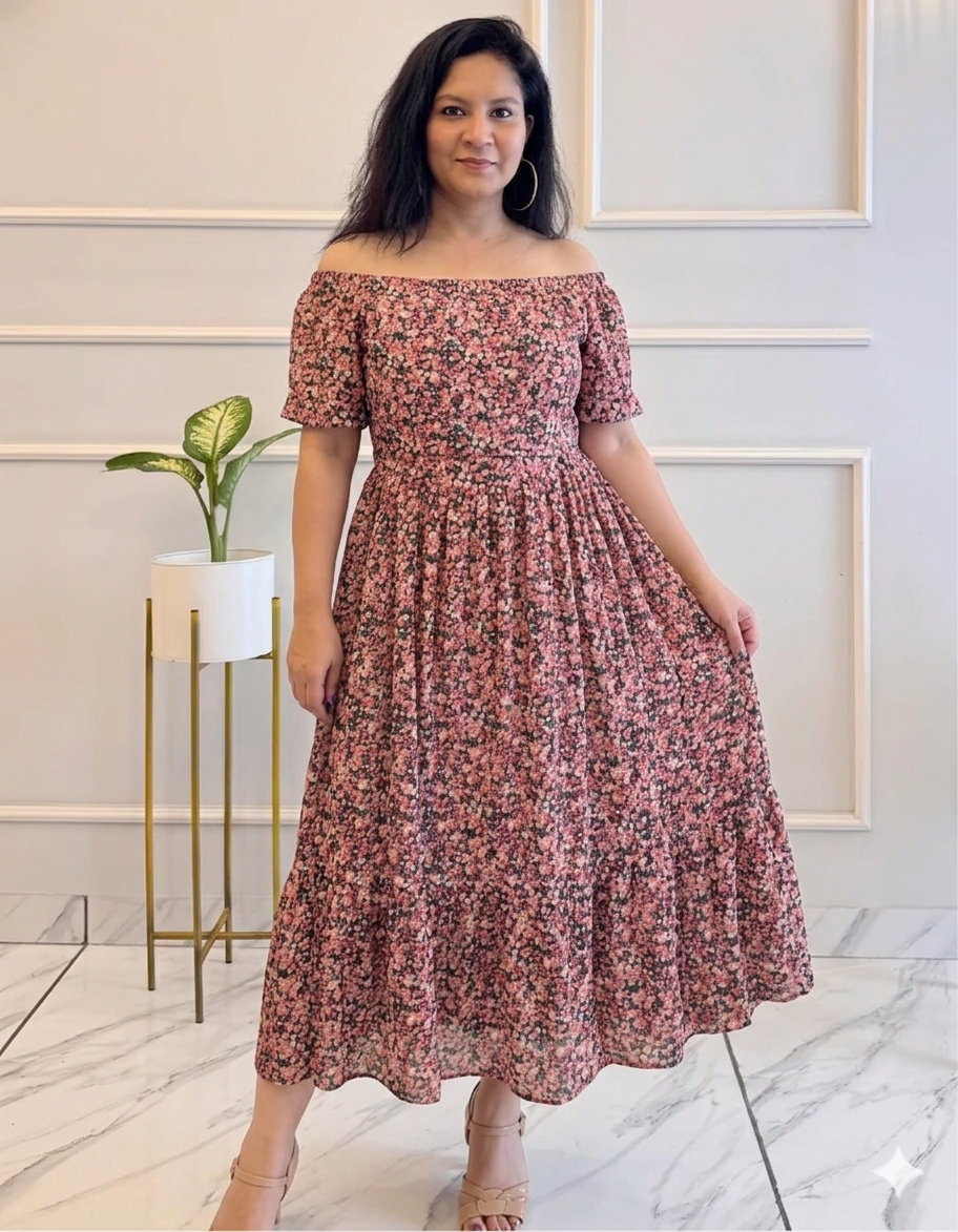 Titliblush Offshoulder Dress