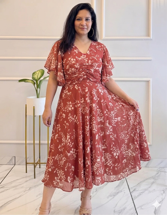 Titliblush Floral Beach Dress