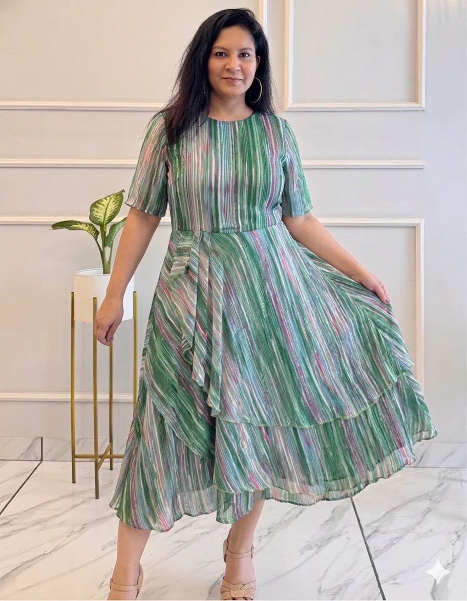Titliblush Stripes Dress