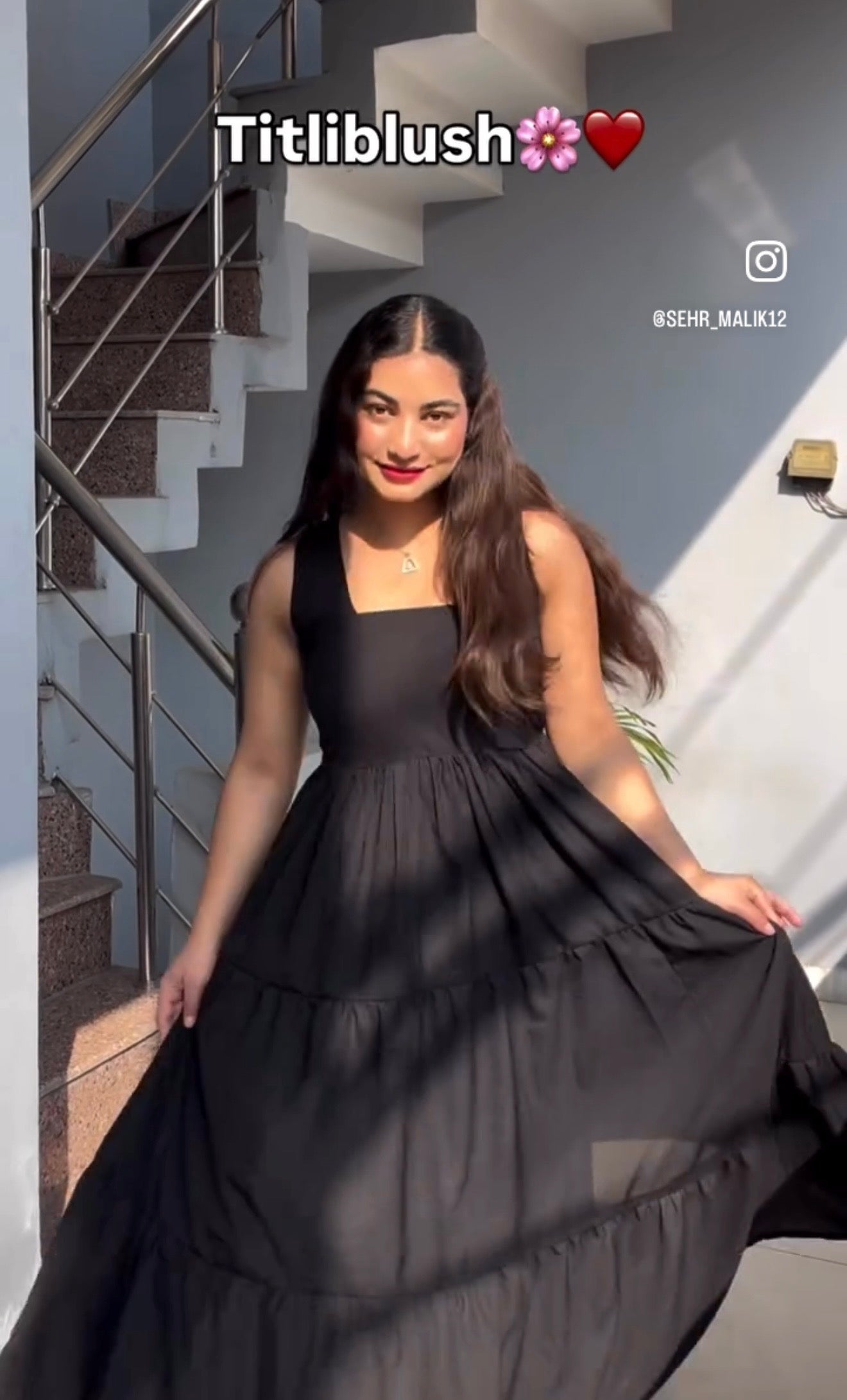 Titliblush Layered Dress