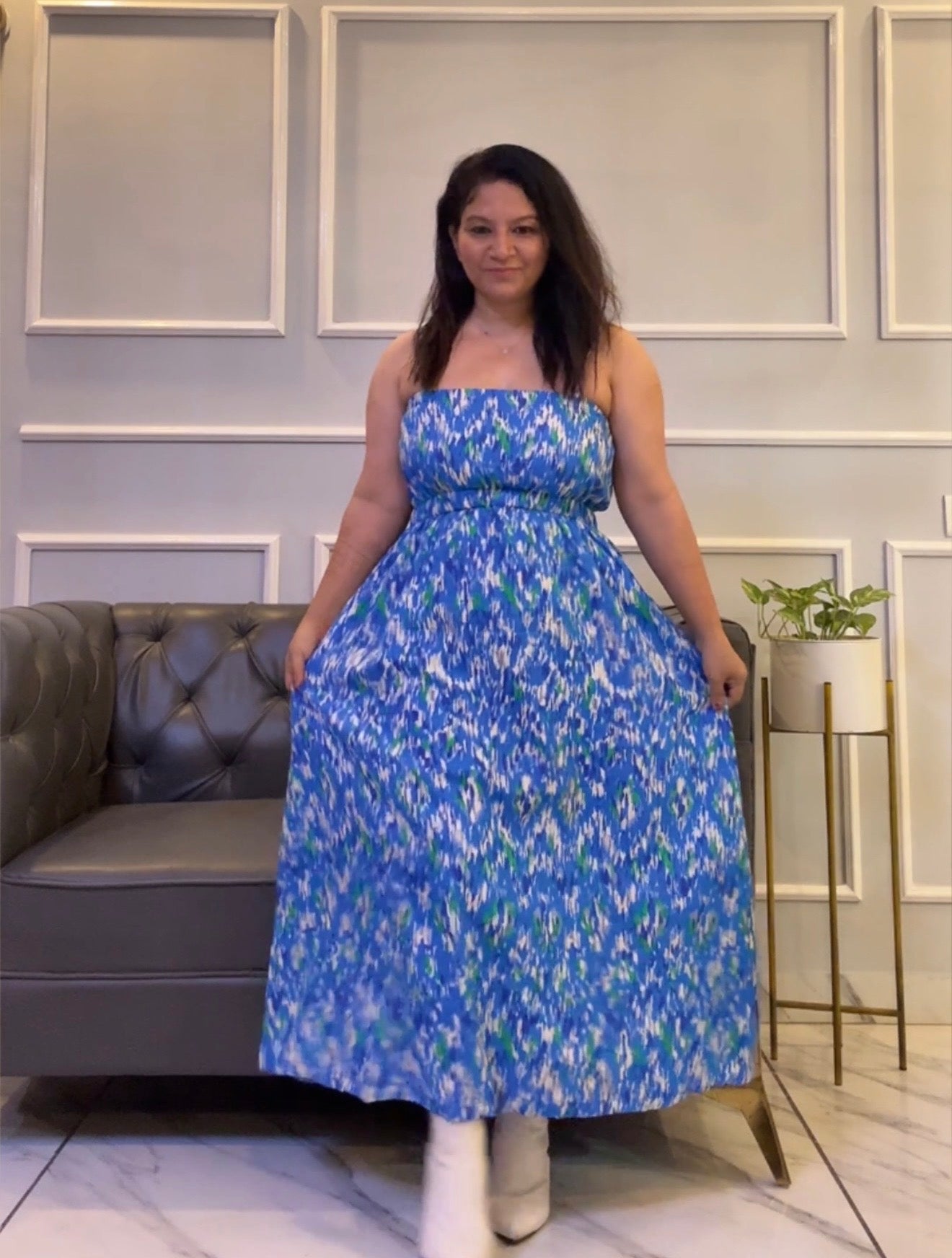 Titliblush Cotton Long Dress