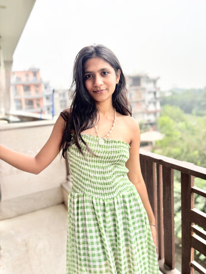 Titliblush Smocking Bust Dress