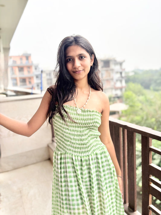 Titliblush Smocking Bust Dress