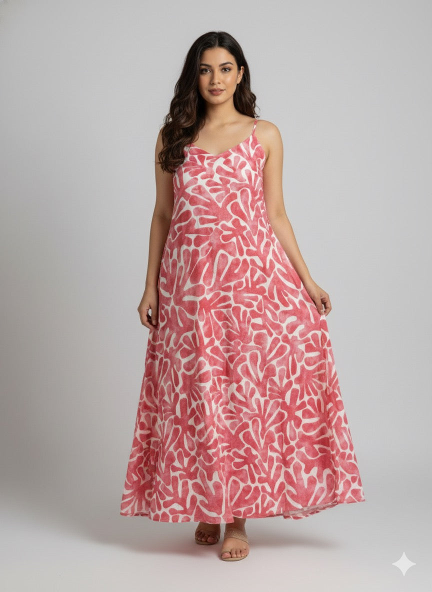 Titliblush Floral cotton dress