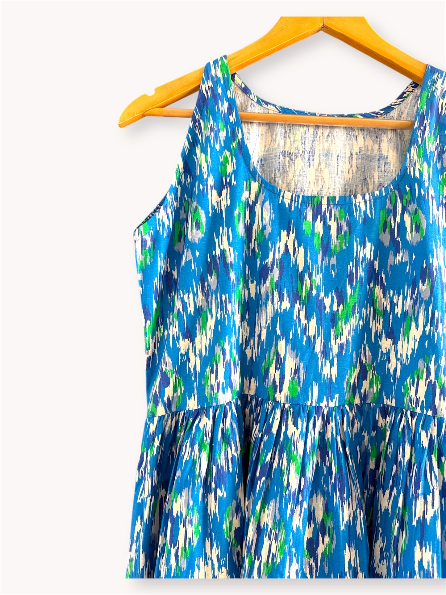 Titliblush Blue Cotton Dress