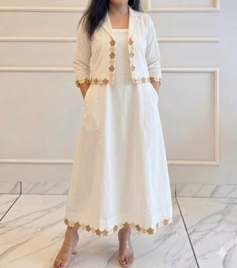 Titliblush Kadi Cotton Set with lace