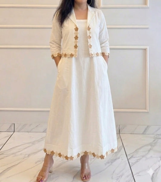 Titliblush Kadi Cotton Set with lace