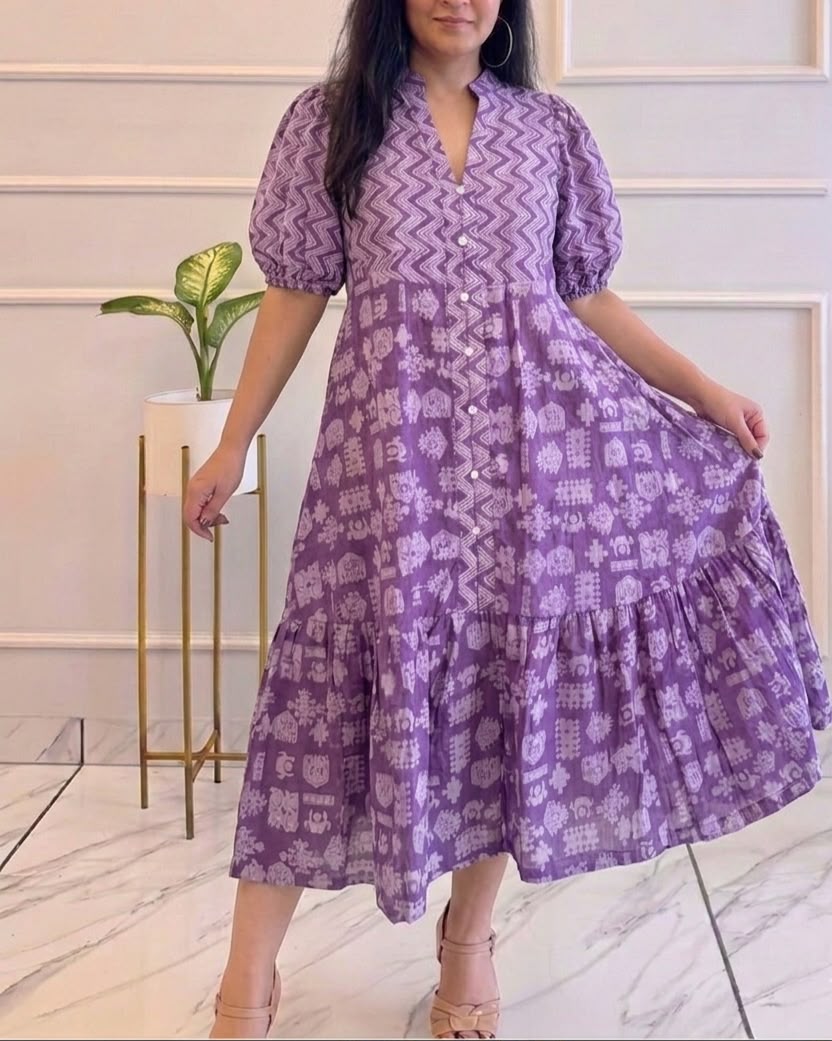 Titliblush Cotton Mix n Match Dress