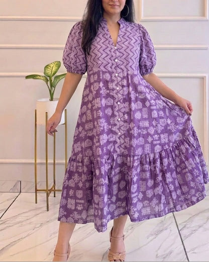 Titliblush Cotton Mix n Match Dress